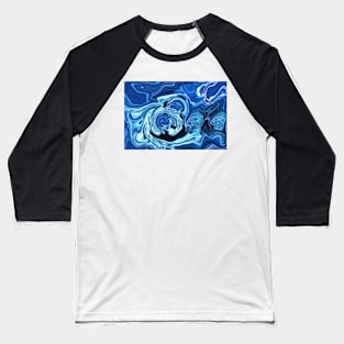 Stocksom Agate Blue Baseball T-Shirt